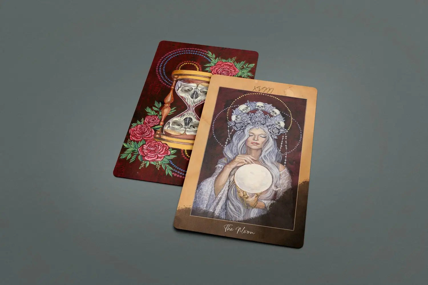 Santa Muerte Tarot Cards - 78 Card Deck with Guidebook for Divination, Spiritual Guidance & Fortune Telling | Perfect for Beginners, Wiccan Practitioners & Occult Enthusiasts
