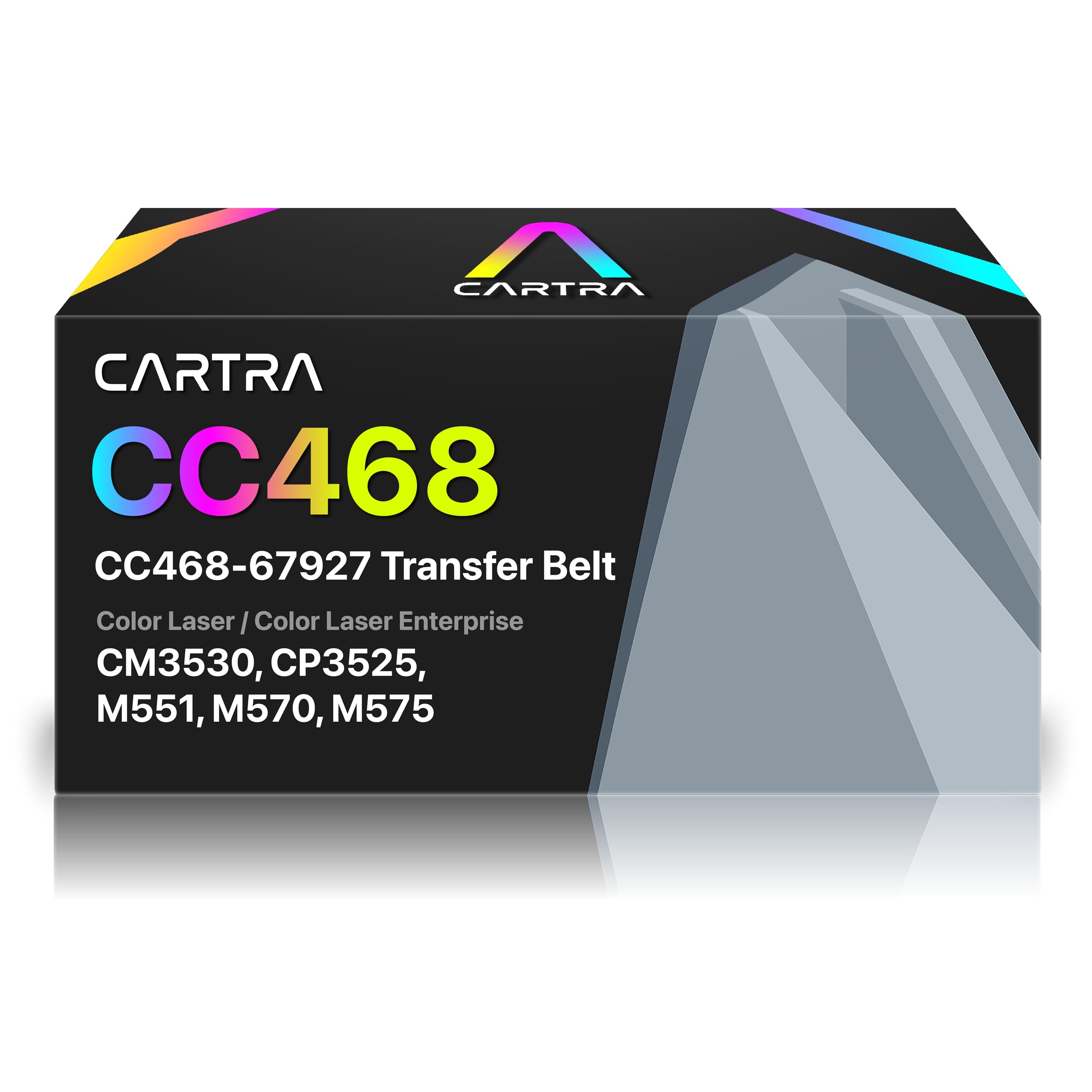 HP Color LaserJet CM3530 CP3525 M551 M570 M575 Transfer Belt Assembly - Compatible with CC468-67927, CF081-67904, CD644-67908, CC468-67907, RM1-8177, RM1-4982, RM2-7446, RM2-7447, RM2-7448 - Replacement Printer Part for Office & Home Use