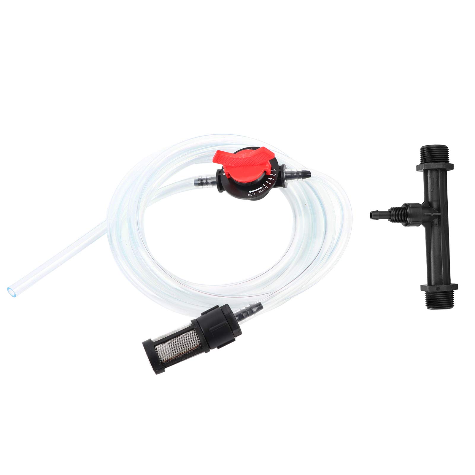 Plastic Garden Fertilizer Injector Kit - Venturi Irrigation System for Greenhouse & Garden Fertilization | Perfect for Hydroponics, Drip Irrigation & Soil Nutrient Delivery