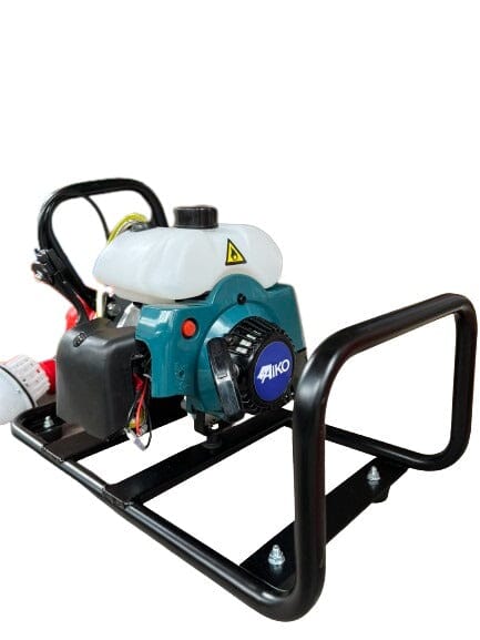 AIKO WP 100G 100cc 2-Stroke Gasoline Portable Fire Fighting Water Pump - High Pressure Fire Extinguisher for Emergency, Wildfire Protection & Farm Irrigation