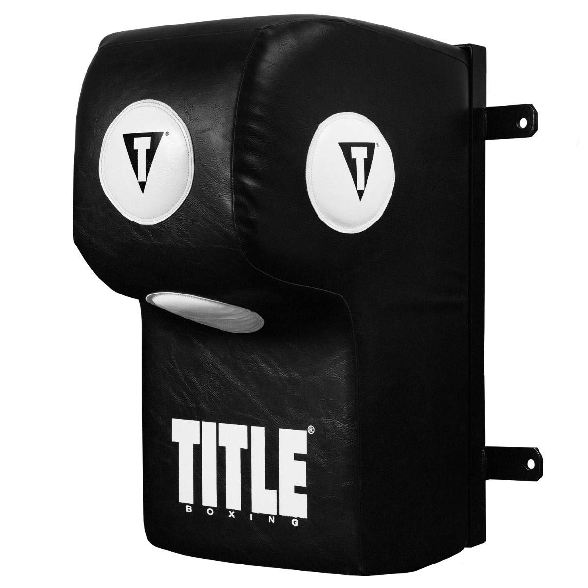 TITLE Boxing Wall Mount Menace Training Bag - Heavy Duty Uppercut Punching Bag for Adults, Angle & Specialty Boxing Training, Wall Mounted Hanging Bag for Home Gym, Boxing Practice & MMA Workouts