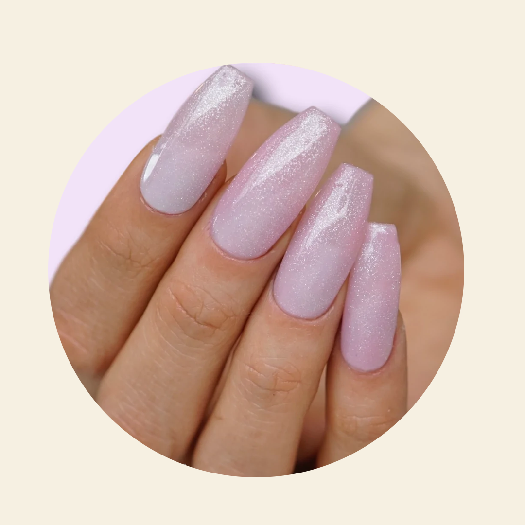 Mitty Non-Wipe Holographic Gloss Top Coat 10ml - Long-Lasting Shine for Nails - Perfect for Salons, Home Manicures & Special Occasions