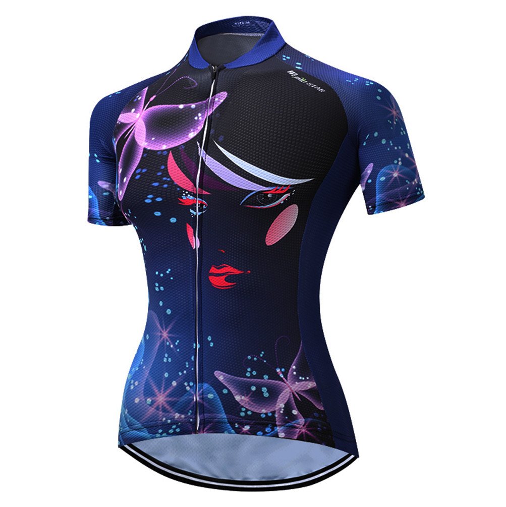 Women's Mountain Bike Jersey - Breathable Quick-Dry Cycling Shirt & Jacket for Outdoor Biking, Hiking & Trail Riding | Comfortable Performance Top for Female Cyclists