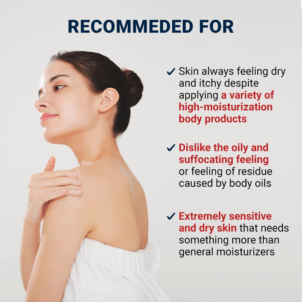 Derma:B CeraMD Repair Oil 200ml - Skin Barrier Repair Treatment for Dry, Sensitive Skin - Hydrating Facial & Body Oil with Ceramides - Perfect for Night Routine & Post-Procedure Care