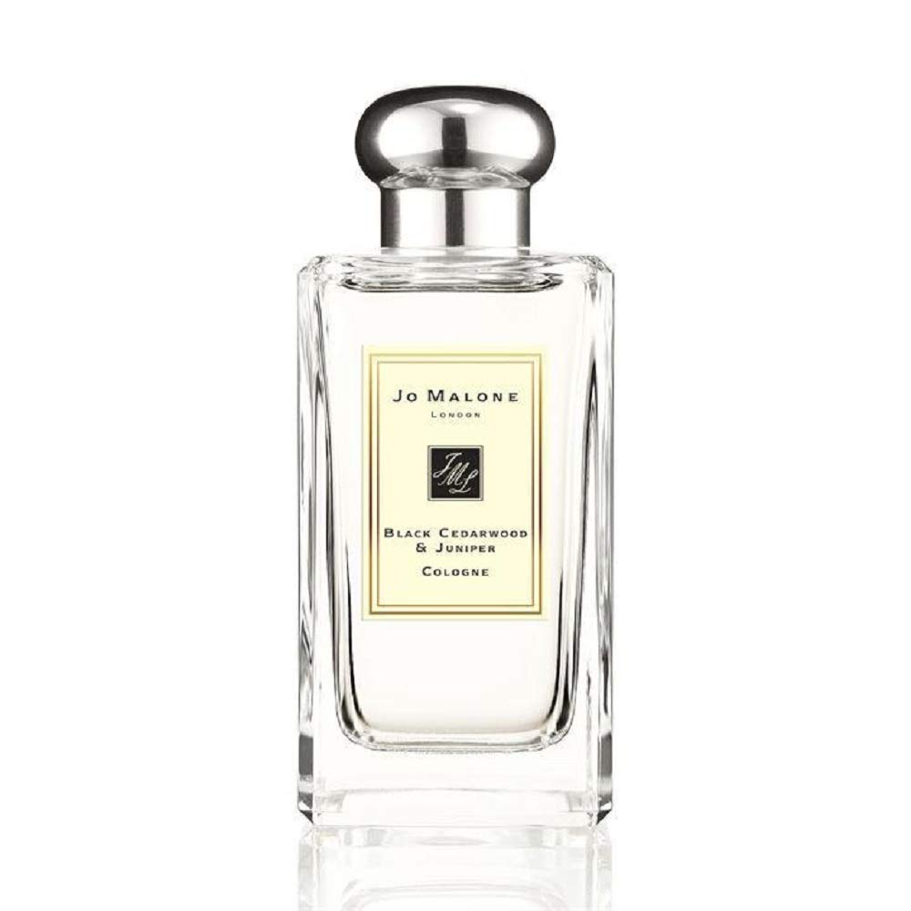Jo Malone London Black Cedarwood & Juniper Cologne for Men & Women - 3.4 oz / 100ml Luxury Unisex Perfume - Fresh Woody Scent for Date Night, Office & Special Occasions