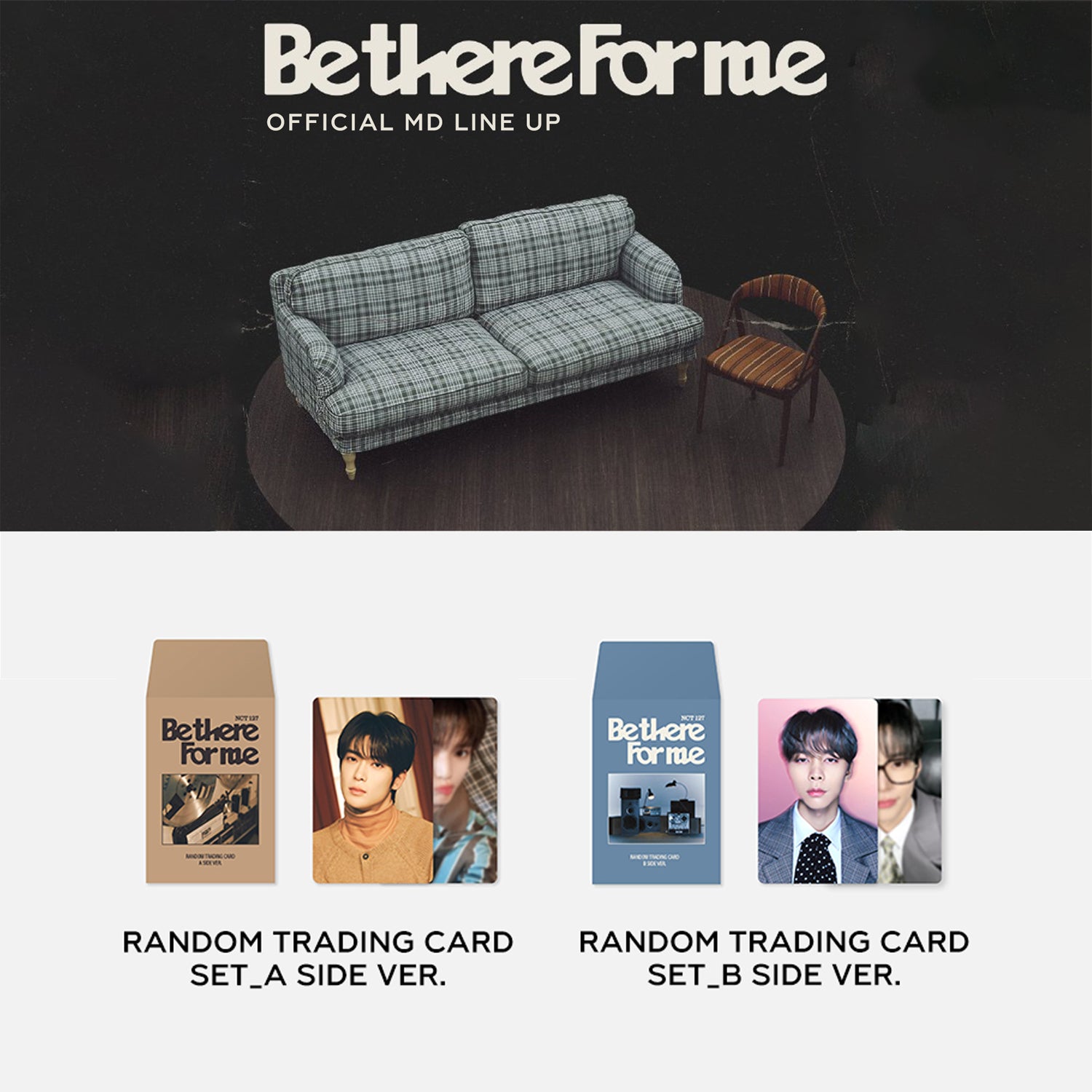 NCT 127 Winter Album 'Be There For Me' Official Trading Card Merchandise - Perfect for K-Pop Collectors, Fan Gifts & Memorabilia Displays