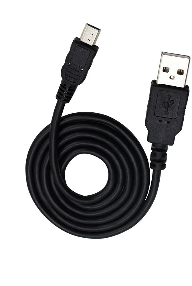 iTechCover® Replacement USB Charging Cable for Garmin Edge Explore 820 Bike Computer - Micro-USB Cord (3.3ft/1m, Black) - Durable Power Lead Wire for Cycling, Hiking & Outdoor Activities