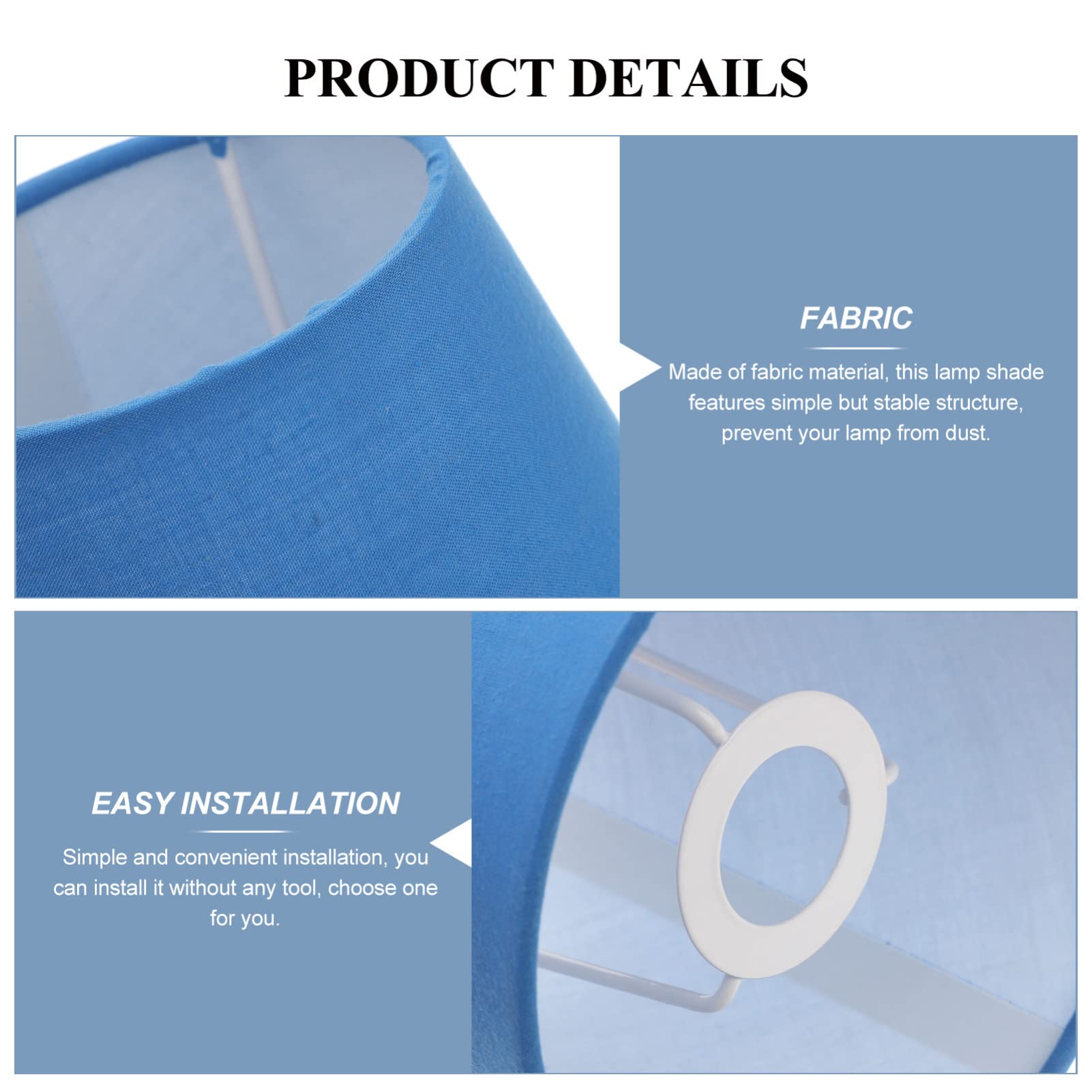 Uonlytech Chandelier Lampshades - Elegant Fabric Hanging Lamp Shades for Hotel & Home Decor - Perfect for Dining Room, Bedroom, and Living Room Lighting