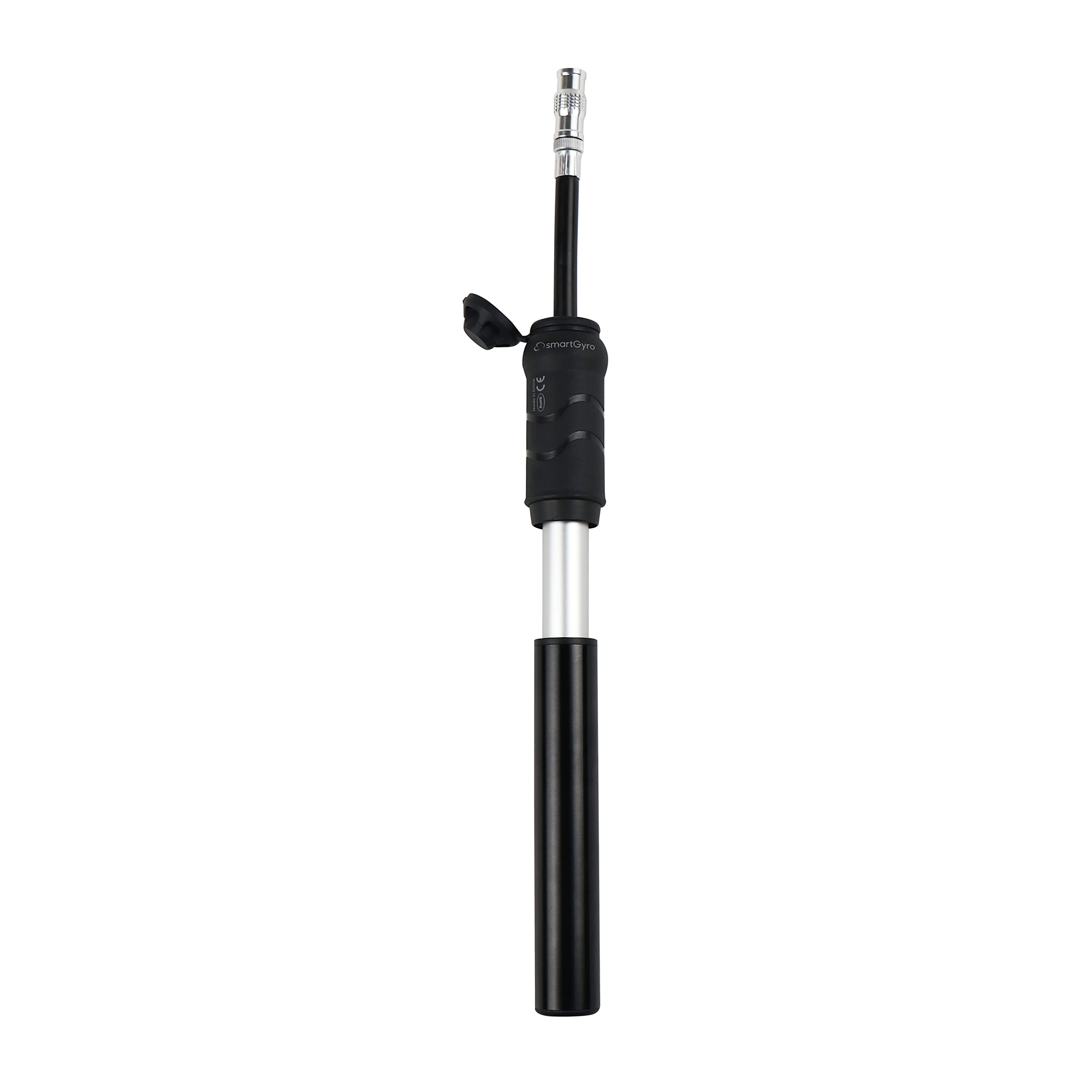 SmartGyro Mini Bomba Manual Hand Pump - Compatible with Scooters & Bicycles - Portable Air Pump for On-the-Go Tire Inflation