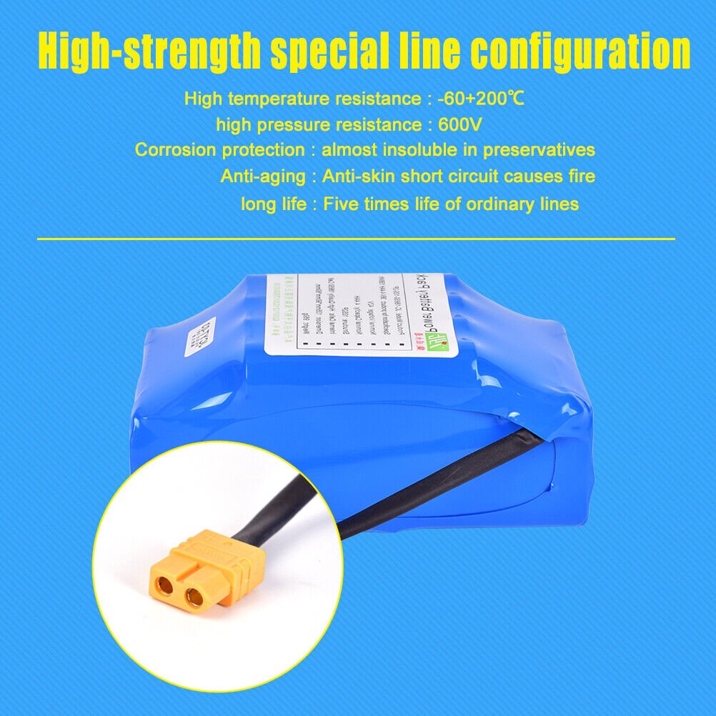 36V 4.4Ah 10S2P Replacement Battery for Balance Scooter Board - Compatible with Electric Hoverboard & Self-Balancing Scooters - Perfect for Commuting, Campus Travel & Outdoor Adventures