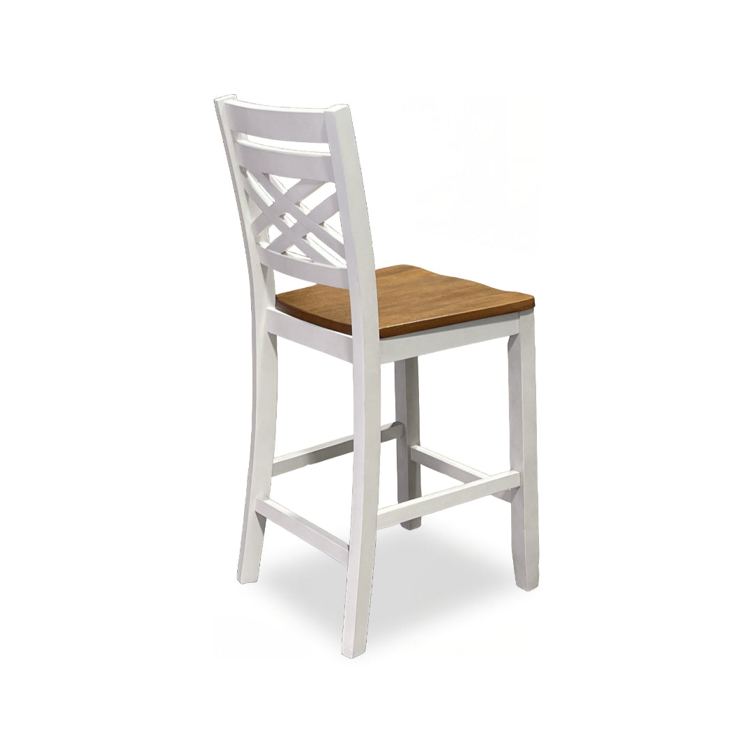 Harlin 5-Piece Counter Height Dining Set - Modern Kitchen Bar Table and Stools for Small Spaces - Perfect for Breakfast Nook, Apartment Dining & Entertaining