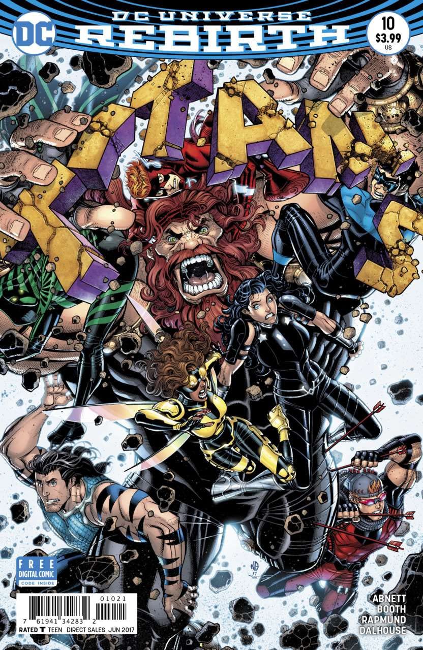 Titans (4th Series) #10A VF - DC Comics Rebirth by Dan Abnett & Brett Booth | Collectible Superhero Comic Book for Fans & Investors