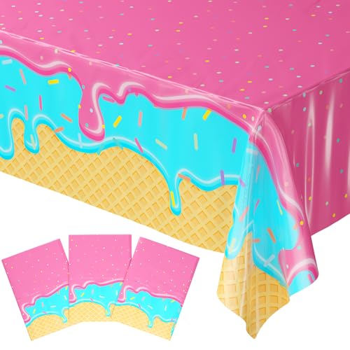 Ice Cream Table Cover (Pack of 3)