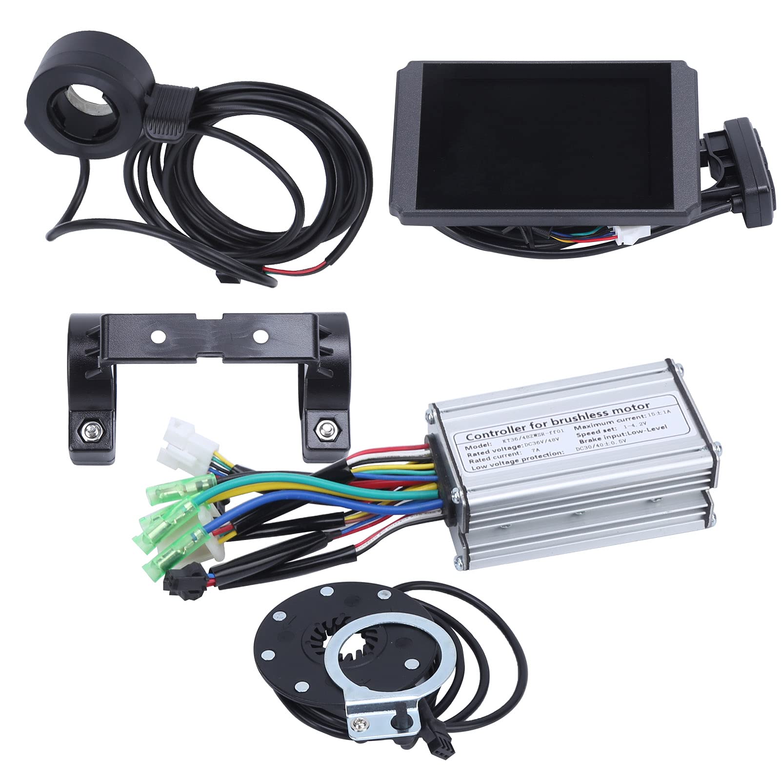 01 Brushless Motor Controller Kit - High Efficiency LCD Panel for Electric Bikes | Sensitive & Durable | Perfect for DIY E-Bike Upgrades & Commuting