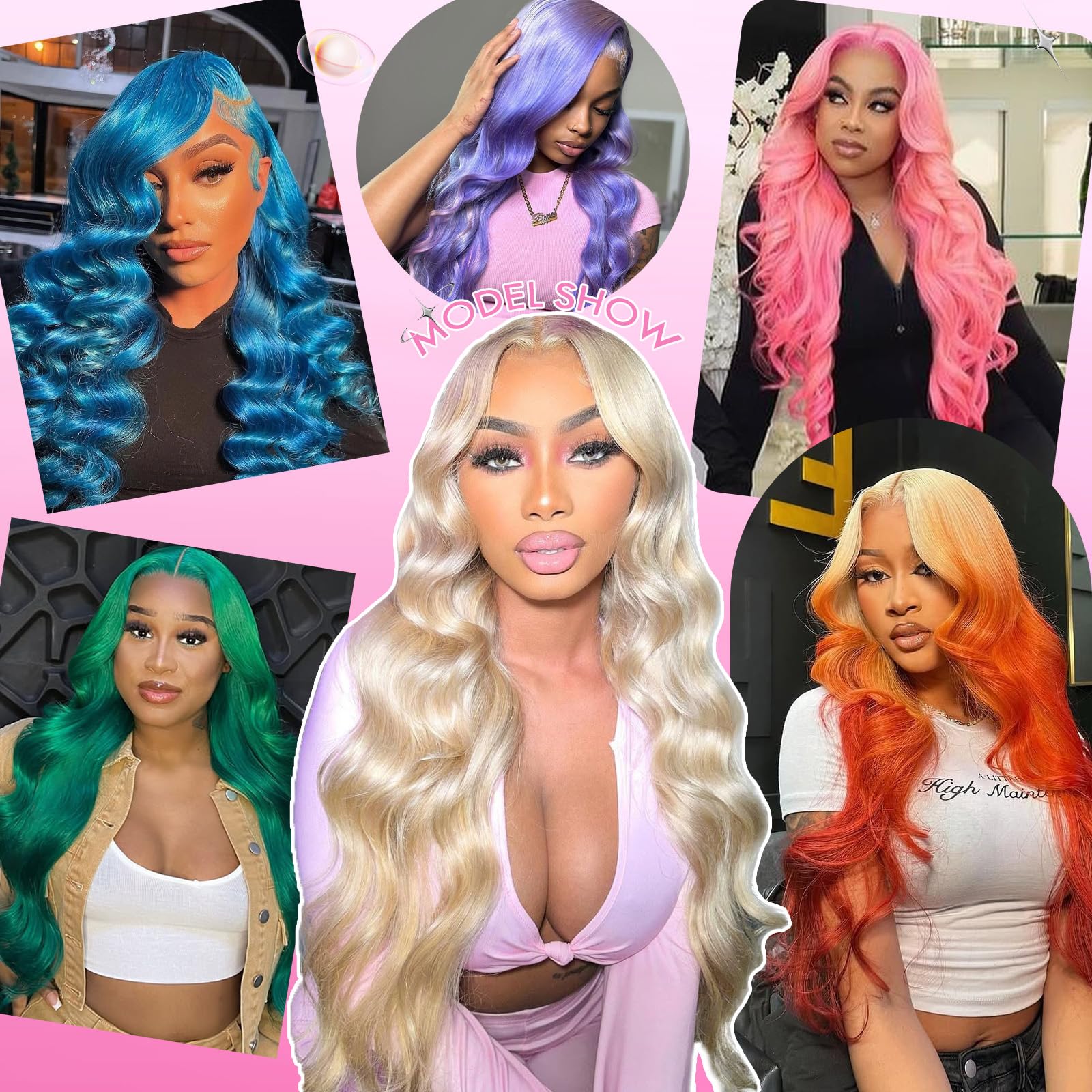 30 Inch 613 Blonde Human Hair Lace Front Wig - 200% Density Body Wave with Pre-Plucked Natural Hairline & 13x4 HD Lace Frontal - Perfect for Daily Wear, Cosplay, and Special Occasions