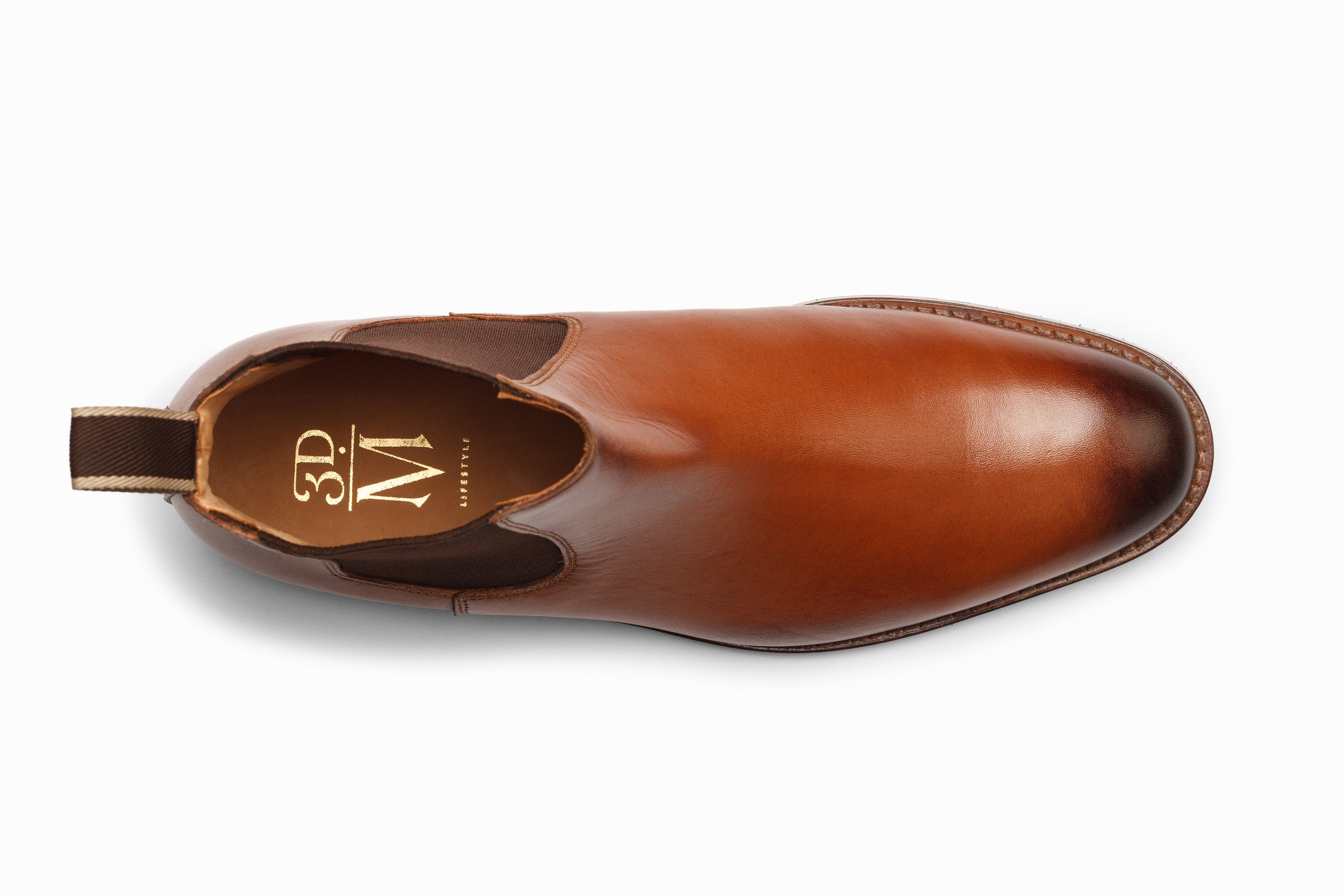 Premium Chelsea Boots for Men & Women | Classic Tan Leather Ankle Boots | Comfortable & Stylish for Casual, Office & Outdoor Wear