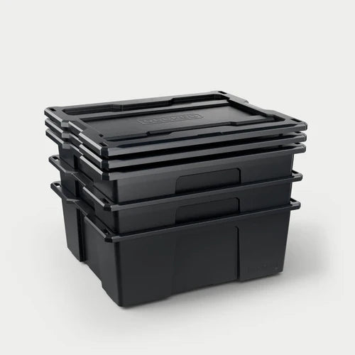 DECKED D CO Bin 32 - Heavy Duty Truck Bed Storage System (Set of 3) - Perfect for Organizing Tools, Camping Gear & Work Equipment in Pickup Trucks