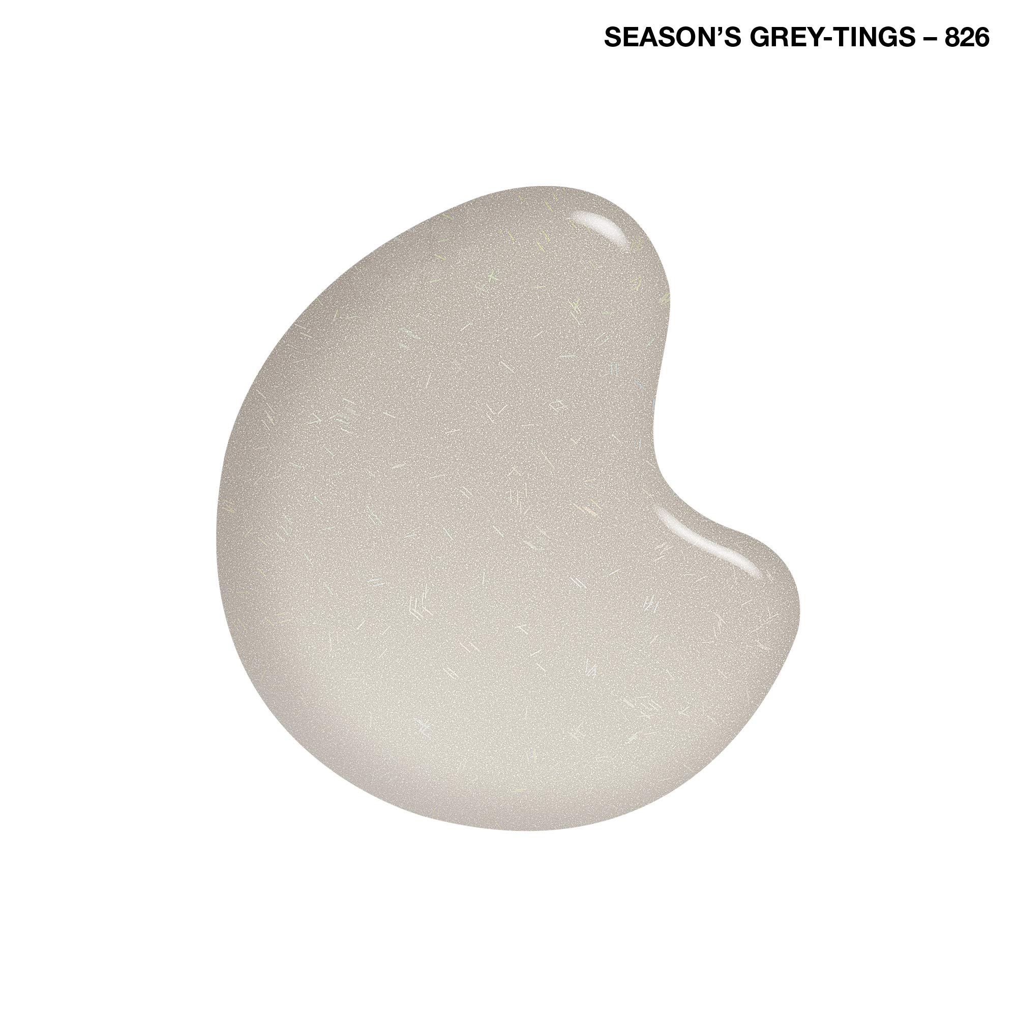Sally Hansen Complete Salon Manicure Nail Polish - 826 Seasons Grey-tings | Long-Lasting, Chip-Resistant Formula | Perfect for Fall & Winter Manicures, Office Nails & Special Occasions