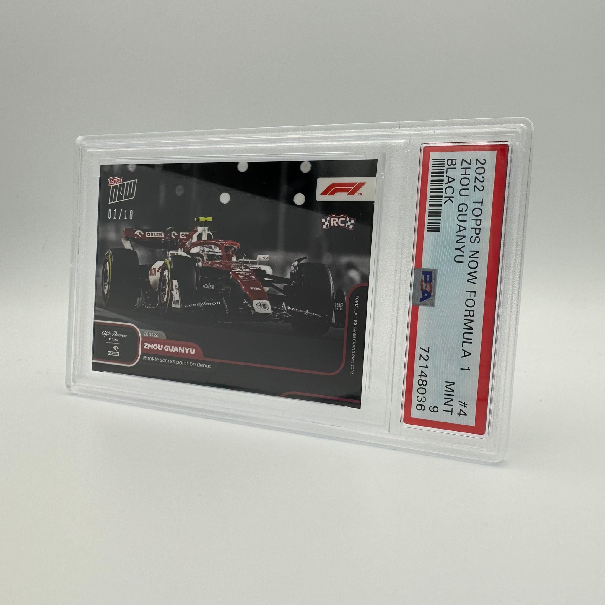 PSA 9 Graded 2001-10 Rookie Card #4 - Perfect for Sports Collectors & Memorabilia Displays