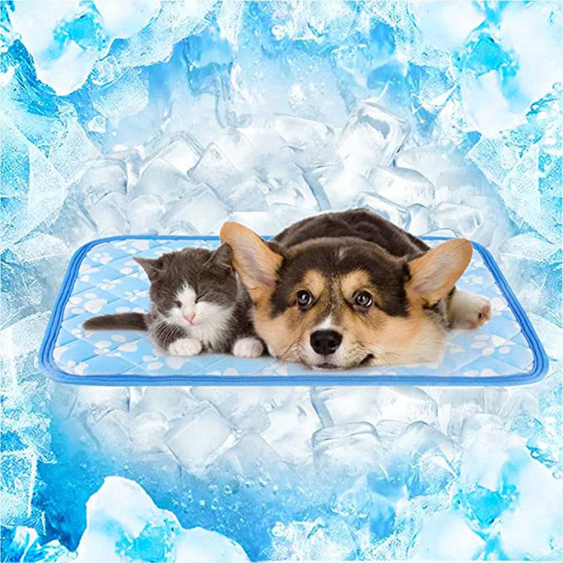 Blue Arc Chill Pro Pet Cooling Mat - Natural Gel Technology with Q Max 0.3 for Dogs & Cats | Perfect for Hot Summer Days, Travel & Outdoor Adventures