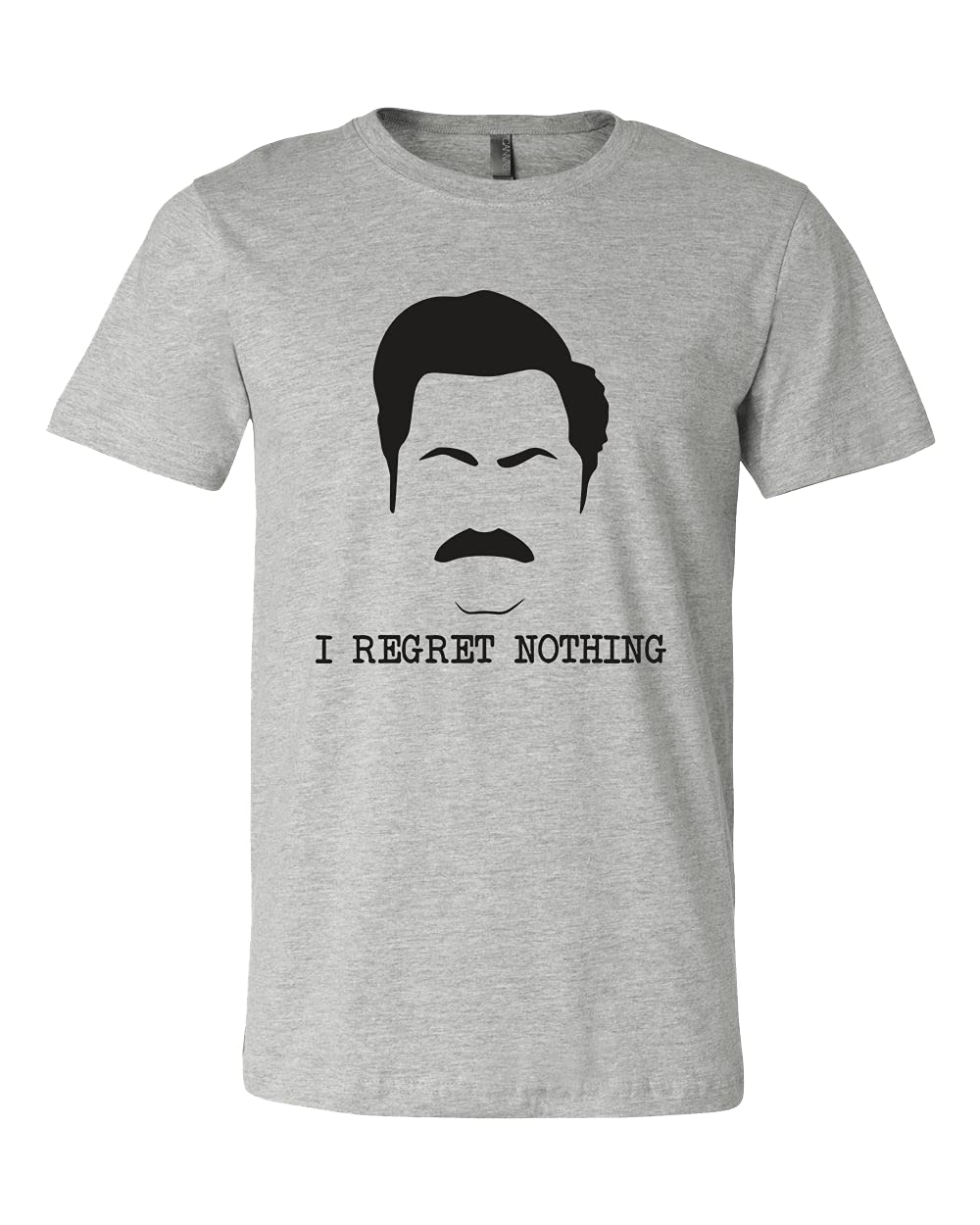 Ron Swanson Funny T-Shirt | Parks and Recreation Merchandise | 'I Regret Nothing' Quote Shirt | Leslie Knope Fan Apparel | Swanson 2020 Collection | Parks and Rec Gift for Fans - Perfect for Cosplay, TV Show Marathons & Comedy Lovers