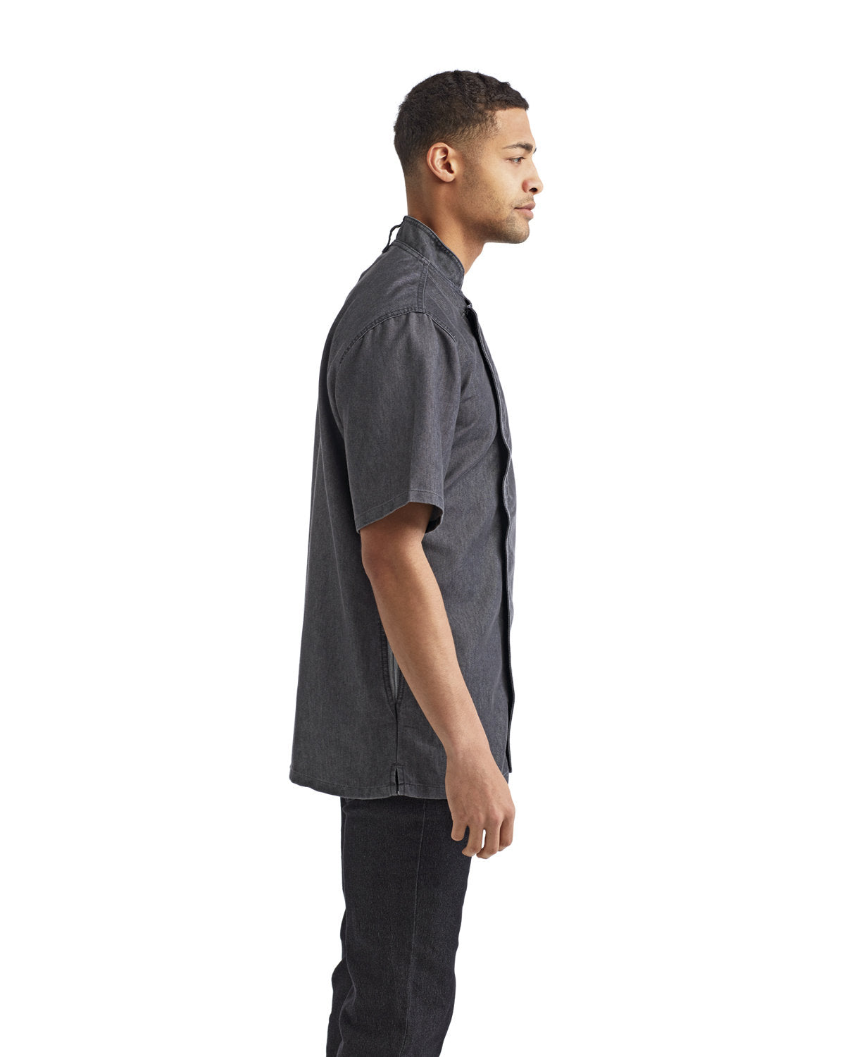 Reprime RP906 Unisex Short Sleeve Chef Jacket - Premium Artisan Collection with Zipper Closure | Perfect for Professional Chefs, Culinary Students & Home Cooking Enthusiasts