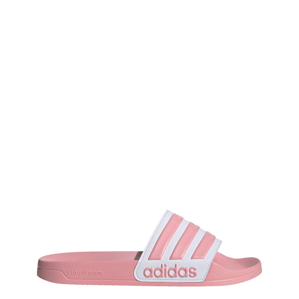 Adidas Adilette Women's Shower Slides - Comfortable Bathroom Slippers for Pool, Beach & Spa - Quick-Dry Sandals for Women