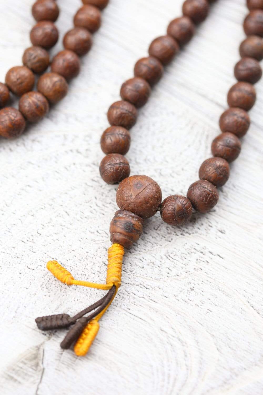 Authentic Antique Bodhi Spirit Mala Beads - 108 Prayer Beads for Meditation, Yoga & Spiritual Practice - Buddhist Prayer Necklace for Mindfulness & Stress Relief