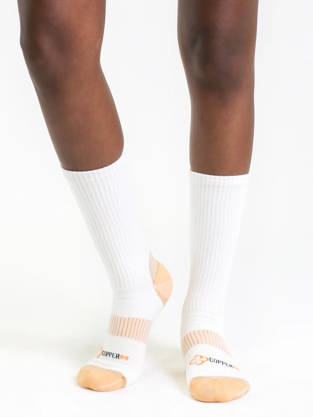 Copper88 Women's Compression Socks for Circulation & Swelling Relief - Mid Calf Support Socks (CP822) - Perfect for Running, Travel & Nurse Work