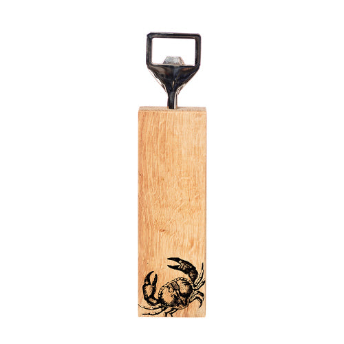 Premium Crab-Shaped Bottle Opener - Rust-Proof Metal Beer Bottle Opener with Non-Slip Grip - Perfect for Beach Parties, BBQs, and Outdoor Gatherings
