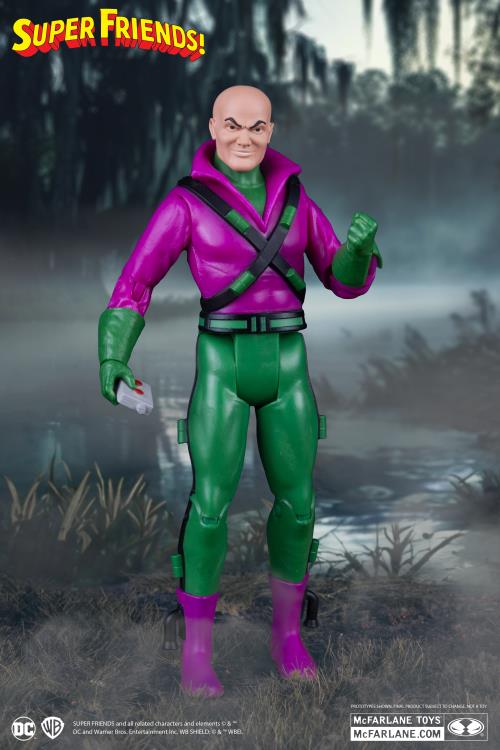 DC Super Friends Retro Lex Luthor Action Figure - Classic 8-Inch Collectible Toy for Display & Play - Perfect for DC Comics Fans, Collectors & Superhero Battles