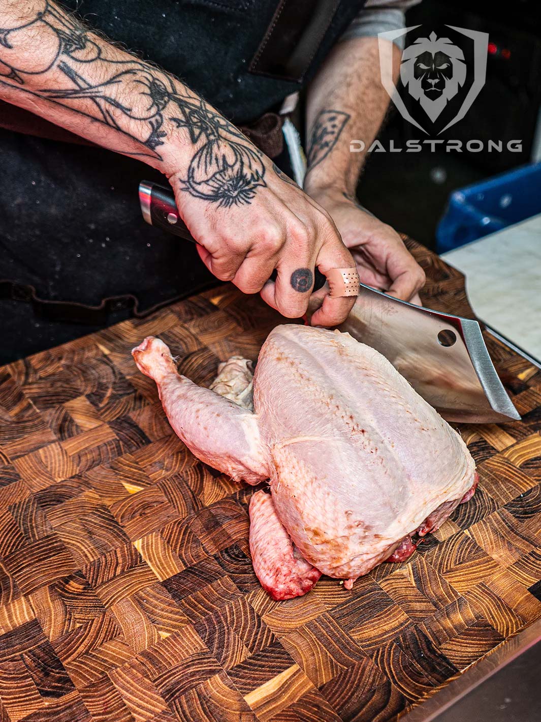 Dalstrong Gladiator Series Mini Rocking Cleaver Knife 6.5