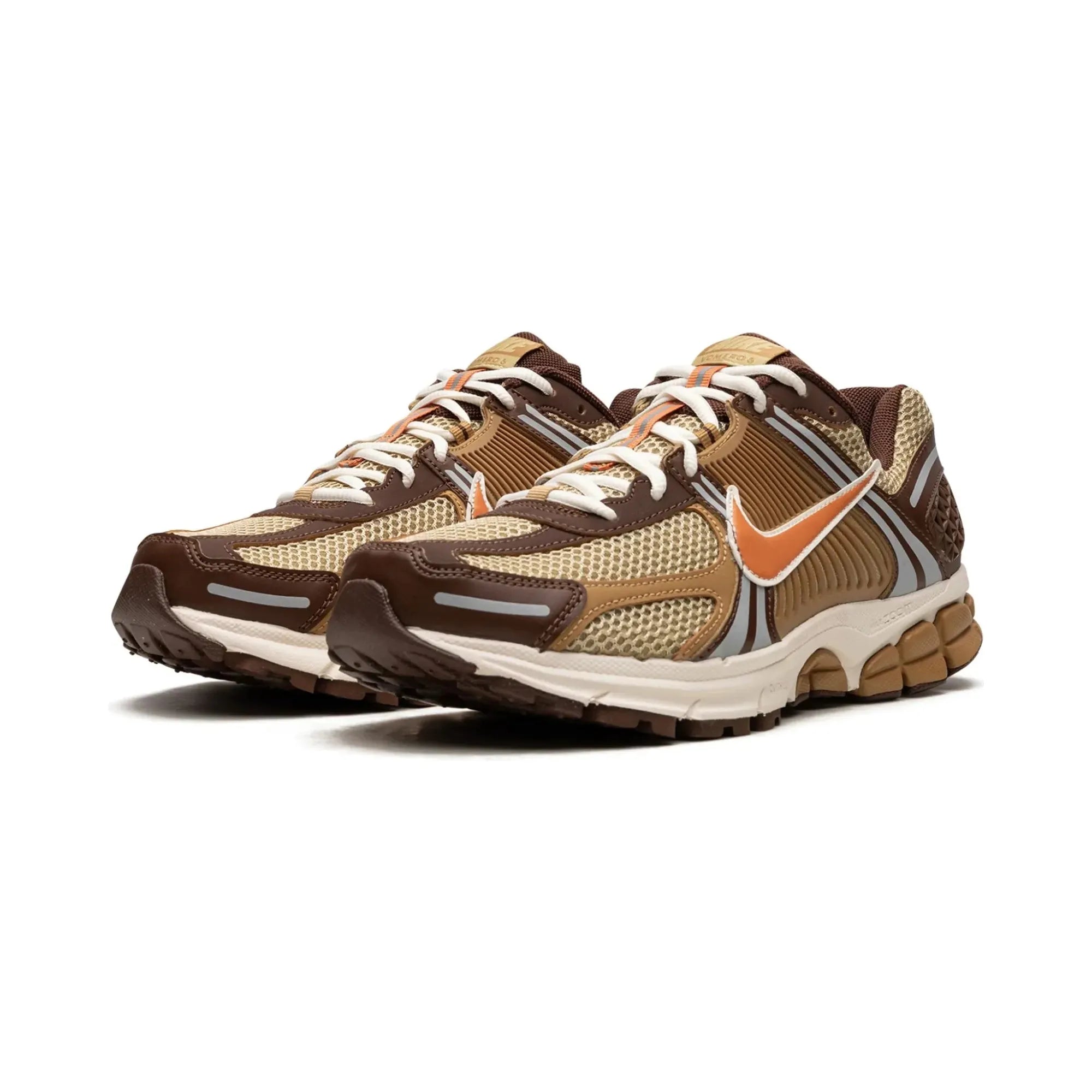 Nike Zoom Vomero 5 Running Shoes - Wheat Grass & Cacao Colorway - Lightweight Cushioned Sneakers for Men & Women | Perfect for Jogging, Gym Workouts & Everyday Wear