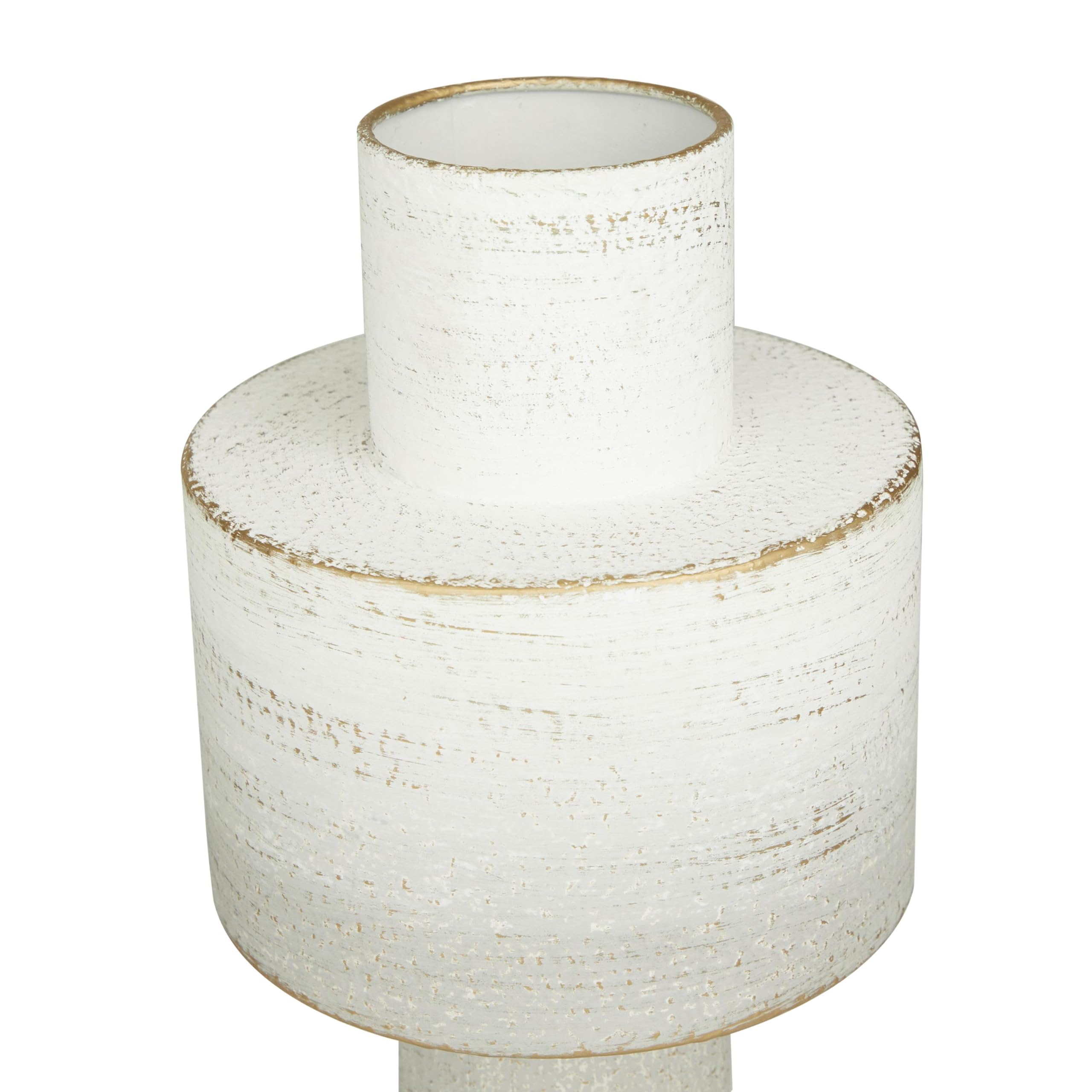 CosmoLiving by Cosmopolitan Metal Decorative Vase Set of 2 - 16
