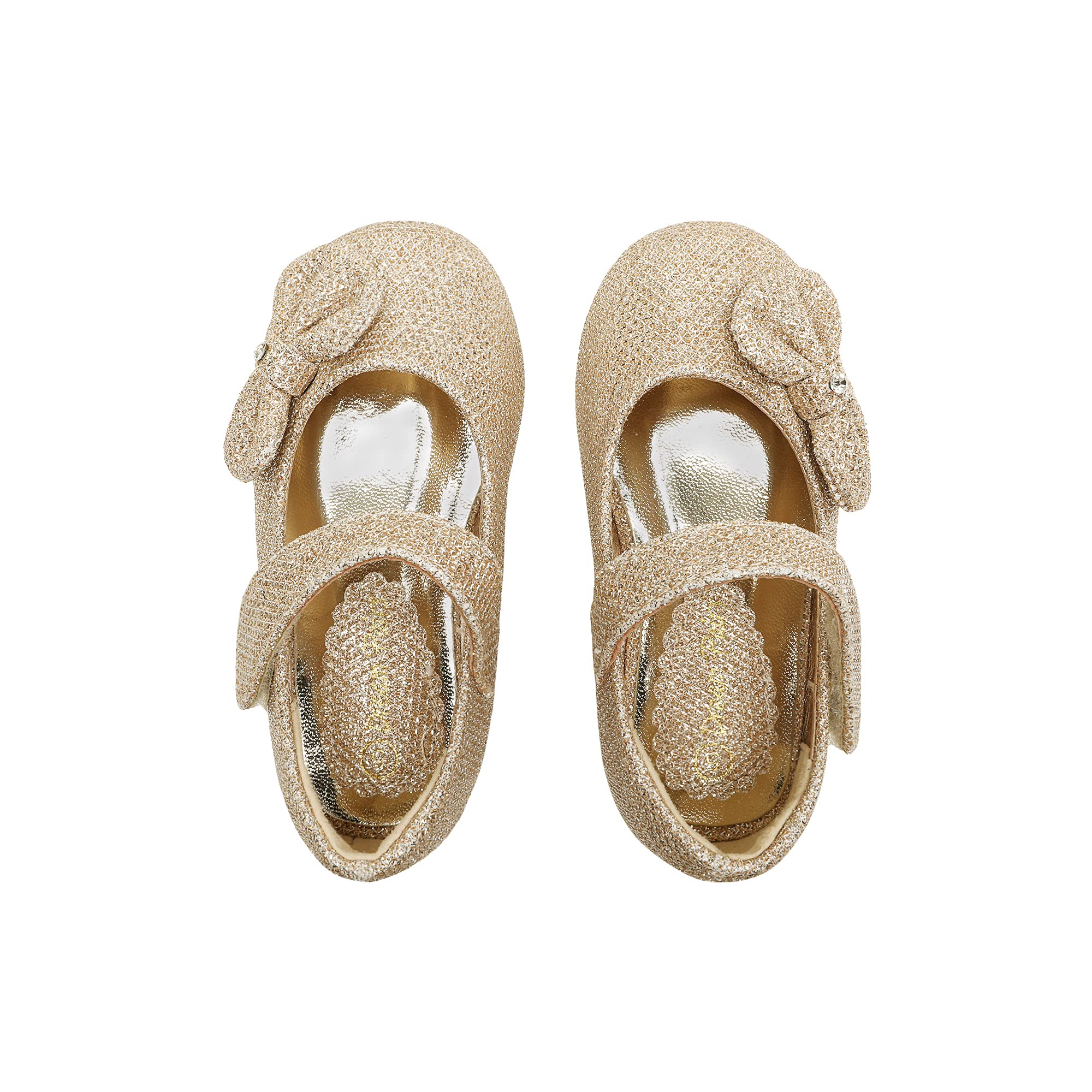 DREAM PAIRS Toddler Girls Mary Jane Flats - Cute Side Bow Ballet Shoes for Toddlers & Little Girls | Perfect for Weddings, Parties, School & Special Occasions