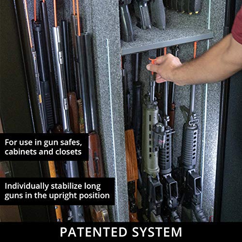 Rifle Rods Gun Organizer Kit - Store More Guns Safely for Easy Access | Home & Range Use