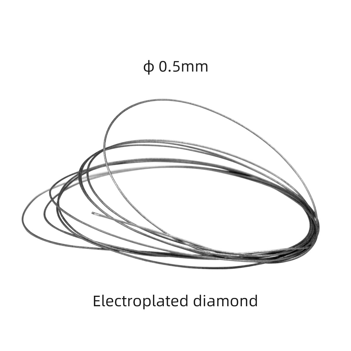 Diamond Wire Saw 0.5mm for Tile Stone Marble Cutting - DIY & Construction Use