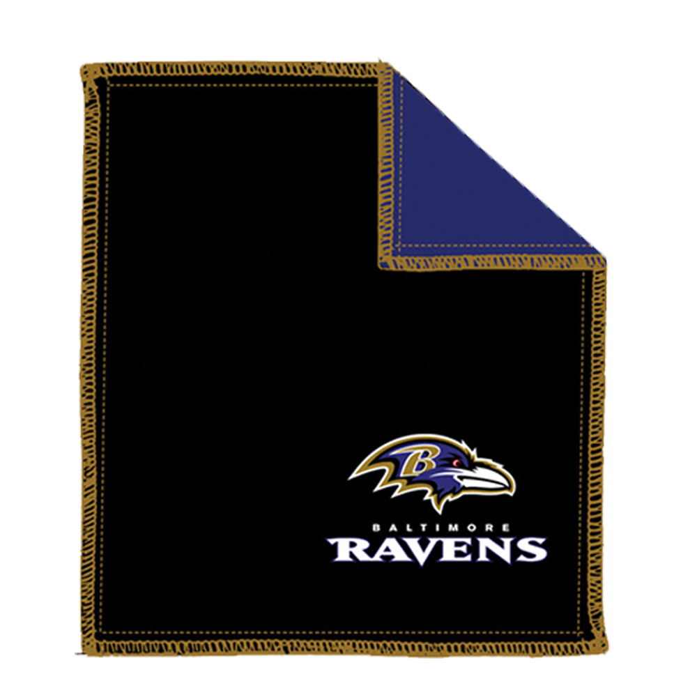 Baltimore Ravens NFL Microfiber Shammy Towel - Super Absorbent for Game Day, Gym, and Outdoor Activities