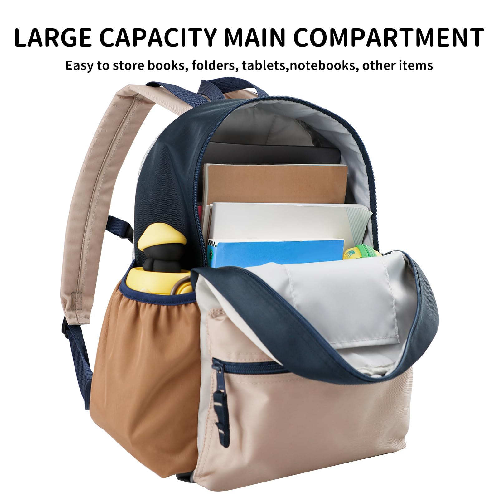 15 Inch Kids Backpack for School & Travel - Lightweight Durable Bookbag for Kindergarten to Elementary Students (Ages 5-8) - Perfect for Boys & Girls - Ideal for Daily School Use, Weekend Trips & Outdoor Adventures