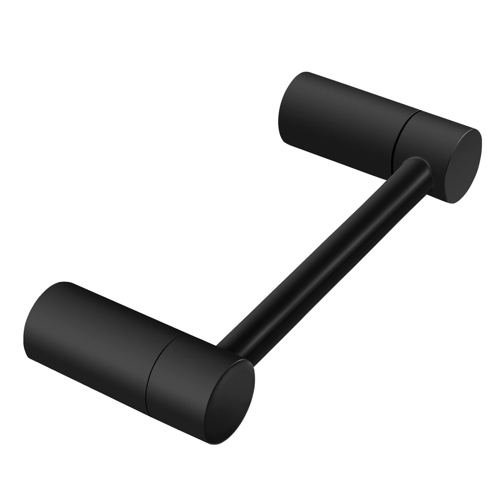 Moen Align Wall Mount Toilet Paper Holder Replacement - YB0408BL Matte Black for Bathroom, Restroom & Home Decor