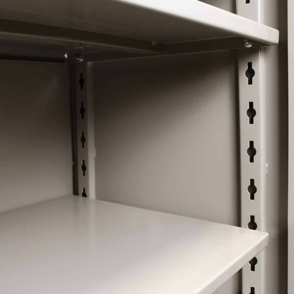 Heavy-Duty All-Welded Steel Industrial Storage Cabinet with Lockable Doors - Perfect for Workshop, Garage, and Warehouse Organization