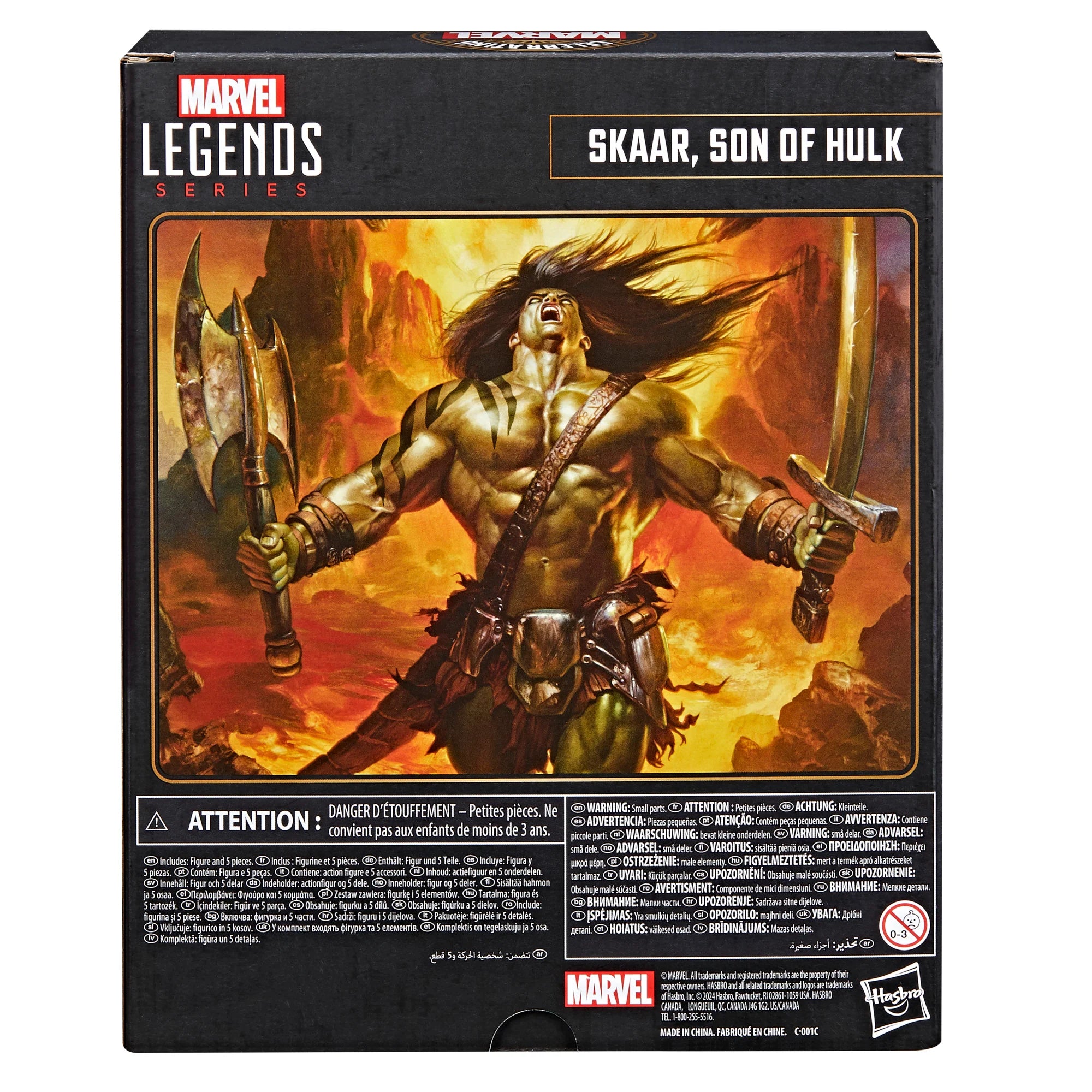 Hasbro Marvel Legends Series Skaar Action Figure - Son of Hulk Collectible Toy with 16 Points of Articulation | Perfect for Marvel Fans, Collectors & Superhero Display | Great for Play, Gifts & Home Decor
