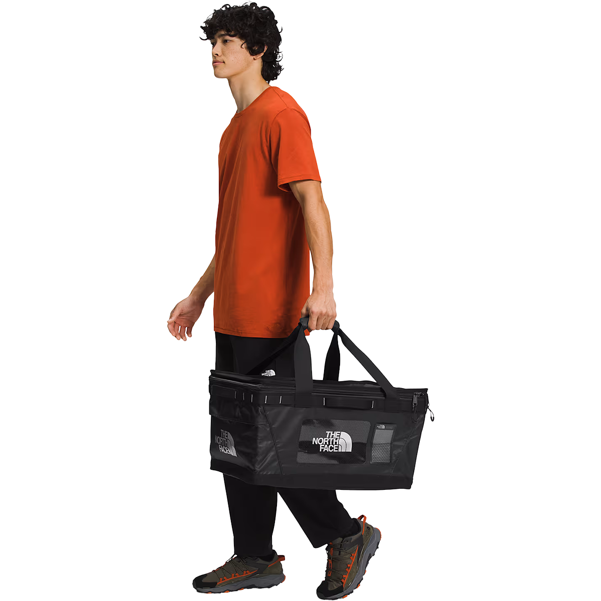 Base Camp Gear Box Medium - Durable Storage Container for Camping, Hiking & Outdoor Adventures - Perfect for Organizing Gear, Food & Supplies