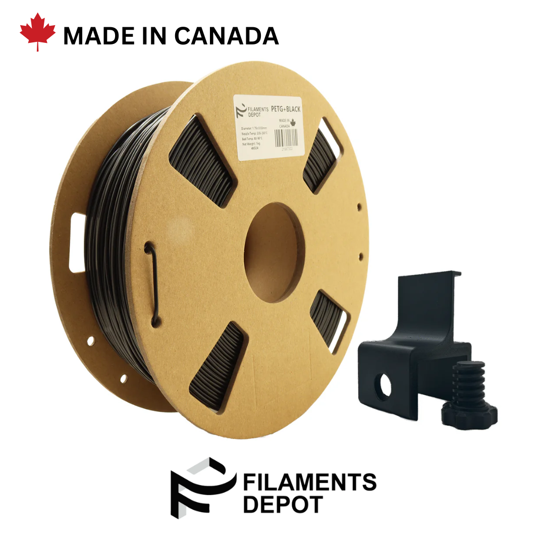 Premium PETG Plus 1.75mm Filament 1kg Spool - High Strength, Low Warping 3D Printer Filament for Functional Prototypes, Cosplay & DIY Projects