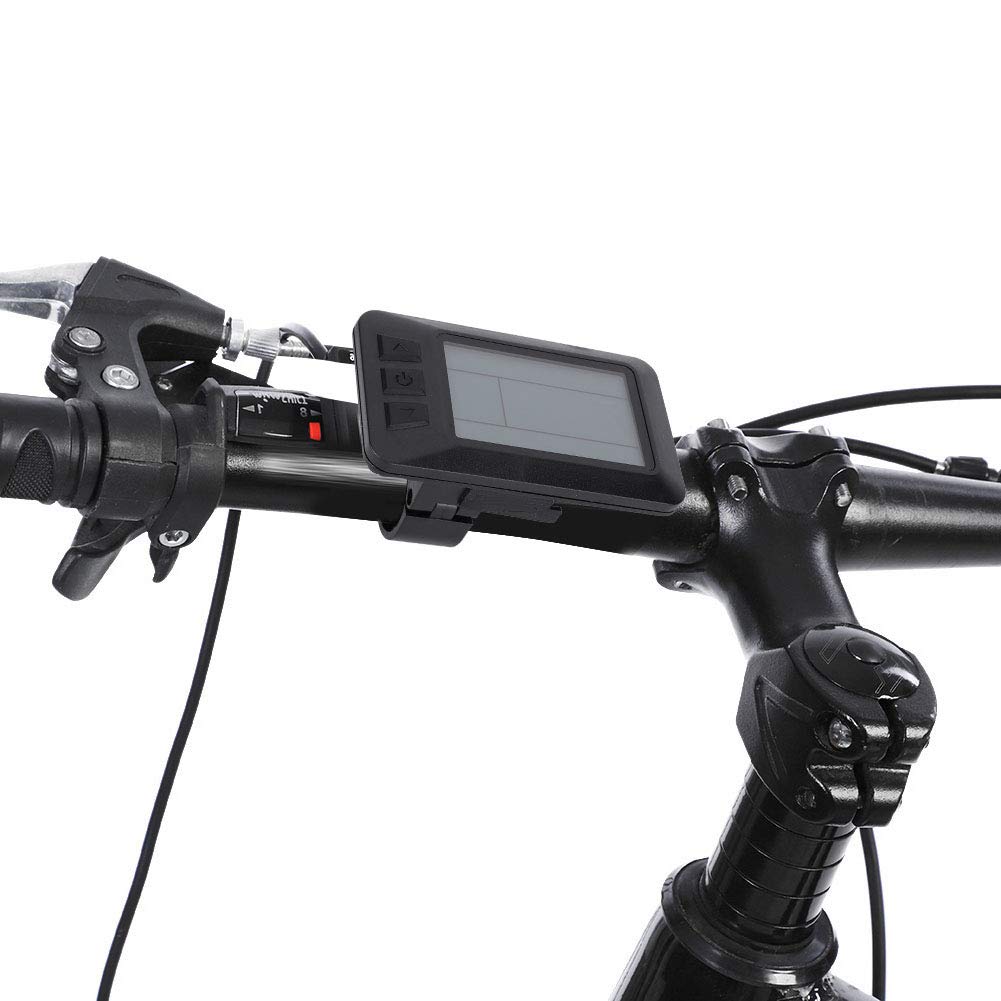 **KT-LCD7 E-Bike LCD Display - Durable USB Interface Bike Odometer & Speedometer for Electric Bikes - Perfect for Commuting, Mountain Biking & Urban Riding**