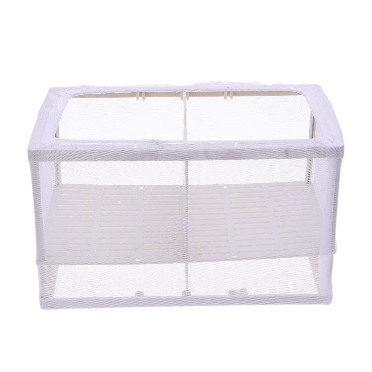 Aquarium Fish Breeding Box - Large Mesh Net Hatchery for Fry, Guppies, and Livebearers | Safe Isolation Tank for Pregnant Fish and Baby Fry | Perfect for Fish Tanks, Aquariums, and Breeding Setups