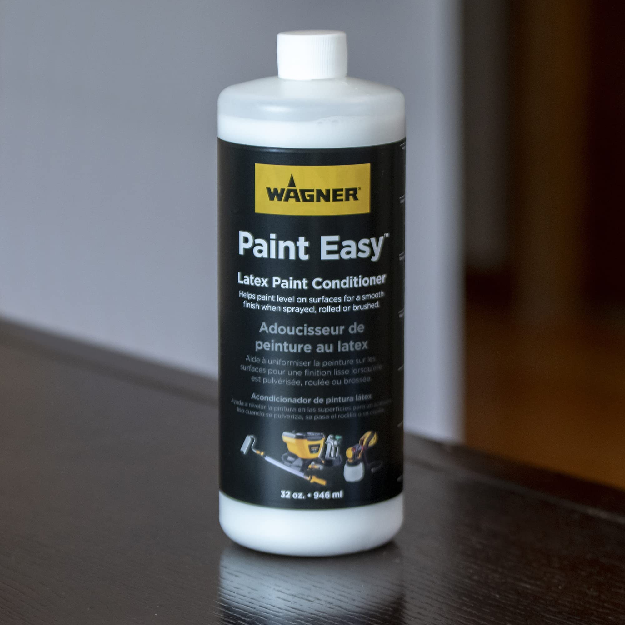 Wagner Paint Easy Latex Paint Conditioner - 32 oz White | Paint Thinner & Extender for Smooth Application | Perfect for DIY Home Painting Projects & Professional Use
