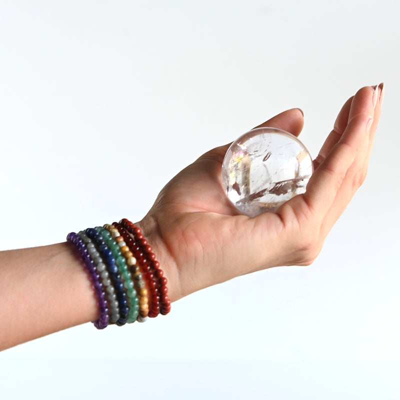 7 Chakra Healing Bracelet Set for Women & Men - Natural Stone Energy Balance & Meditation - Yoga, Reiki, Spiritual Wellness Accessory