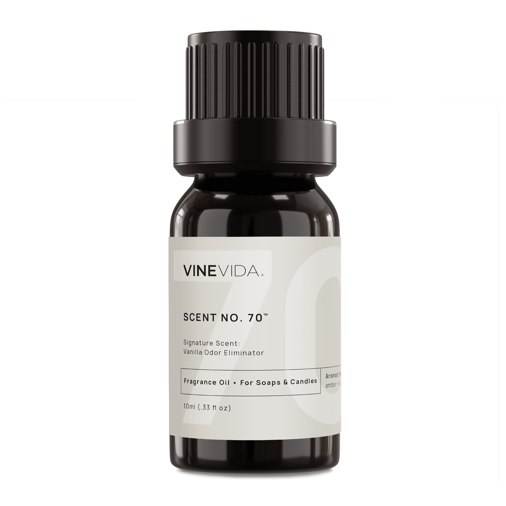 Vanilla Fragrance Oil for Soaps & Candles - No.70 Essential Oil for Home Aromatherapy, DIY Projects & Odor Elimination - Perfect for Bath, Spa, Relaxation and Gift Giving