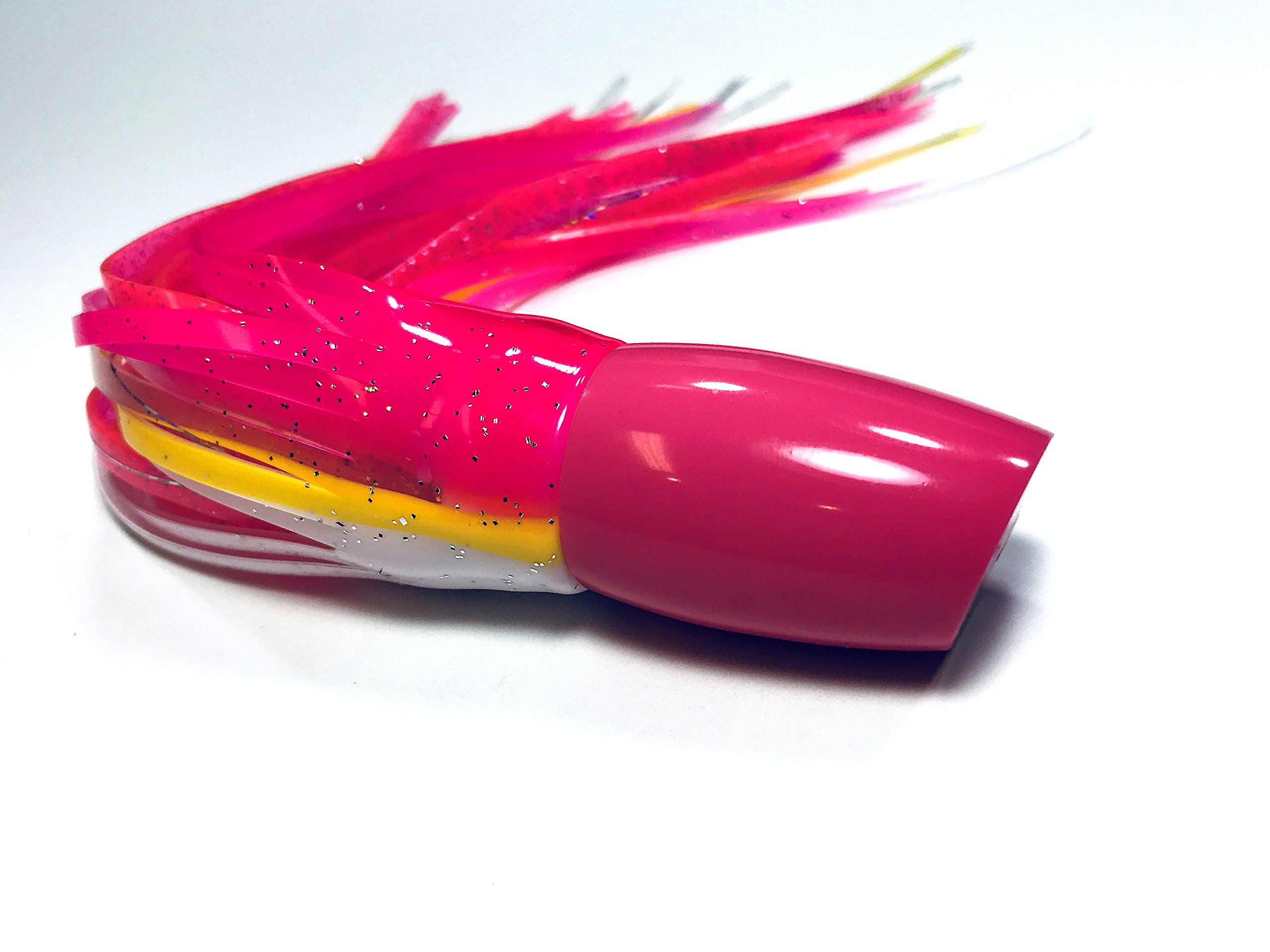 Premium Pink Kona Slant Saltwater Fishing Lure - Best for Marlin, Tuna, Mahi-Mahi & Wahoo - Perfect for Offshore Deep Sea Fishing & Big Game Angling